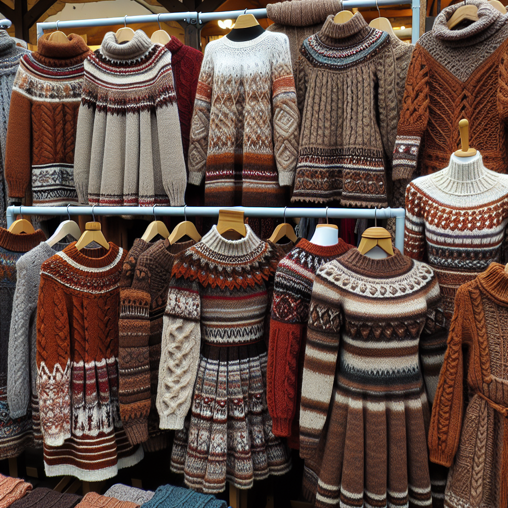 Najnowsze trendy: polskie sukienki dzianinowe na jesień i zimę