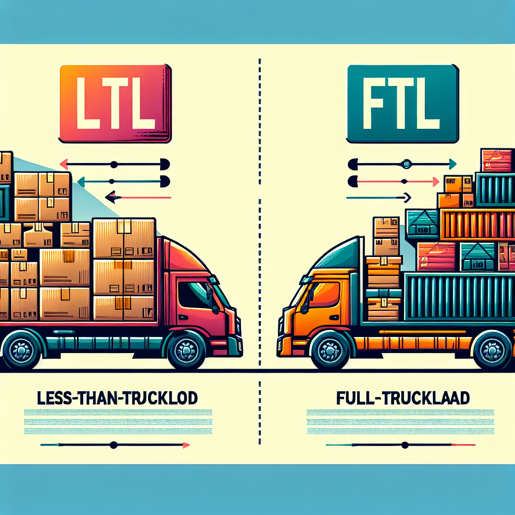 Transport LTL a FTL - czym się różnią?