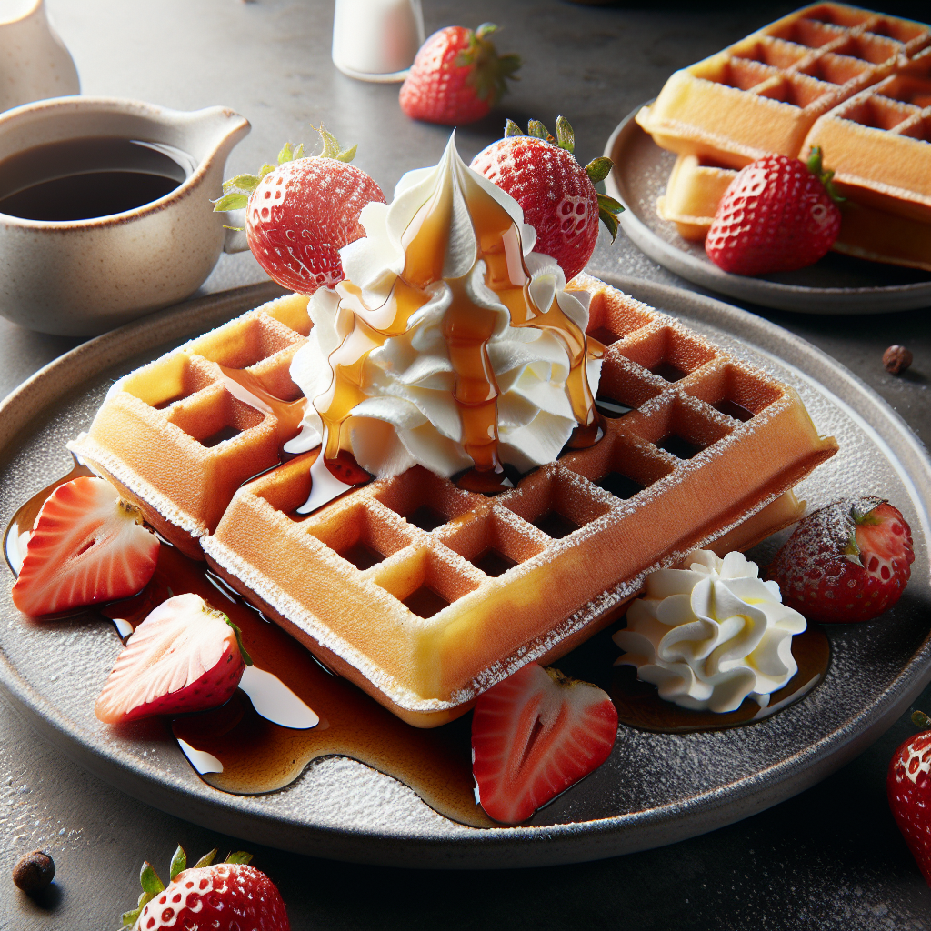 Przepis na chrupiące gofry – jak uzyskać złotą, lekką strukturę?