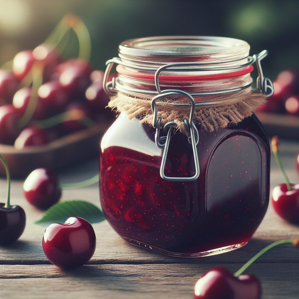 Dżem z czereśni – przepis jak od babci