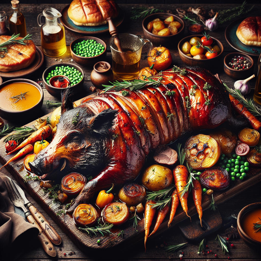 Pieczeń z dzika – przepis na popisowy obiad